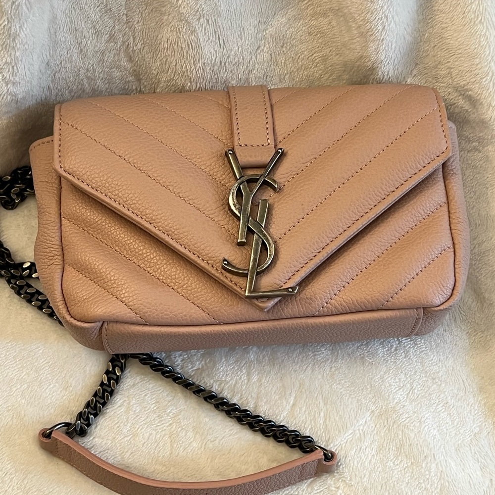 Saint Laurent Tri-Quilt Monogram Envelope Bag